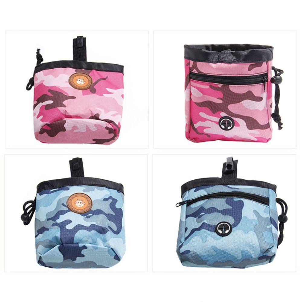 Túi Đeo Hông Bằng Vải Oxford Bền Có Lỗ Huấn Luyện Chó