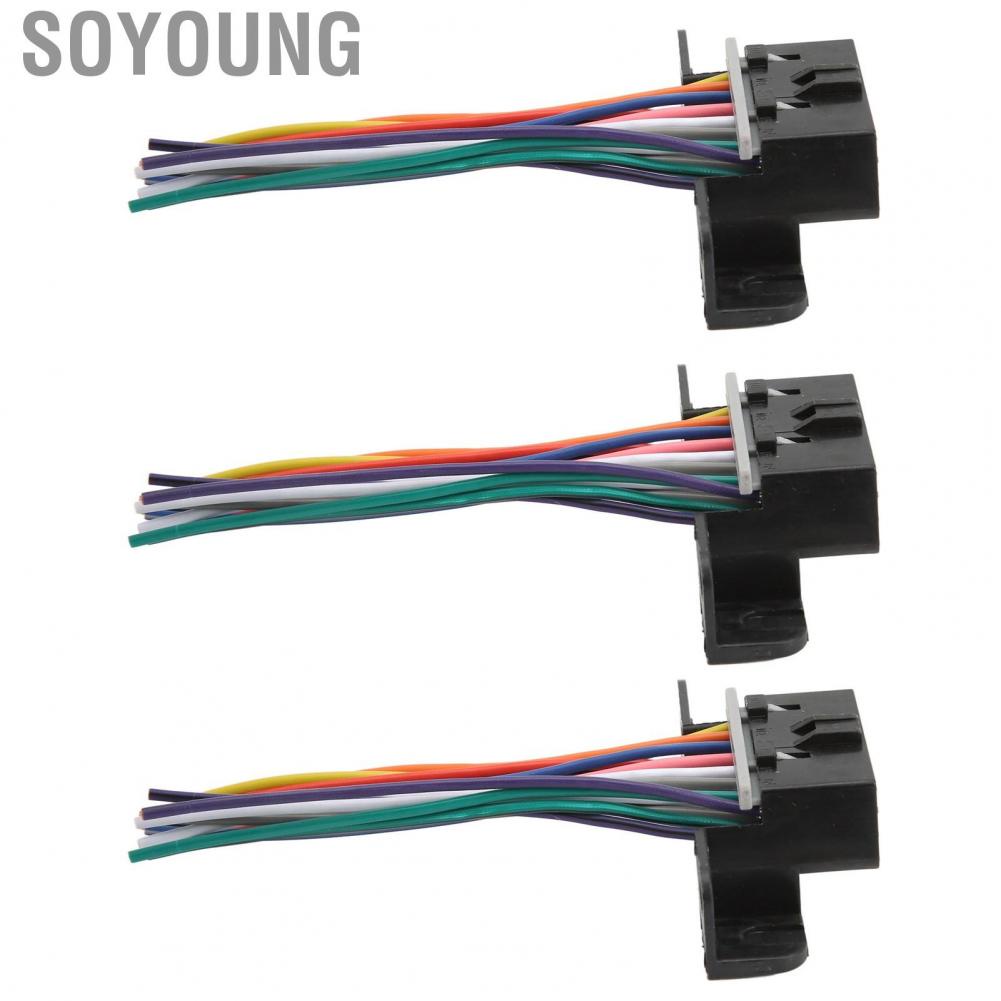 Soyoung Female OBD2 Cable Connector Abrasion Resistant 16 Pin  Aging J1962F Direct Fit Car Diagnostic Plug High Performance for