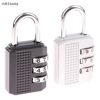 Ổ Khóa Mật Khẩu 3 Chữ Số Mini Bằng Hợp Kim Kẽm Tiện Dụng Cho Vali / Tủ Đồ Gym