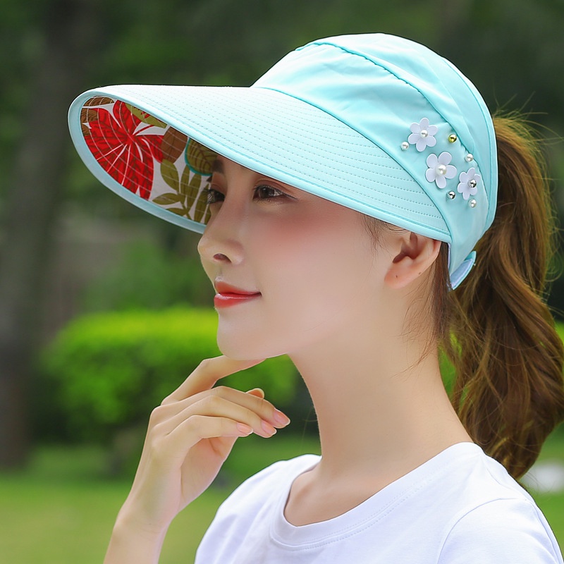 Mũ Cotton Rộng Vành Chống Nắng Thoáng Khí Thời Trang Mùa Hè Dành Cho Nữ