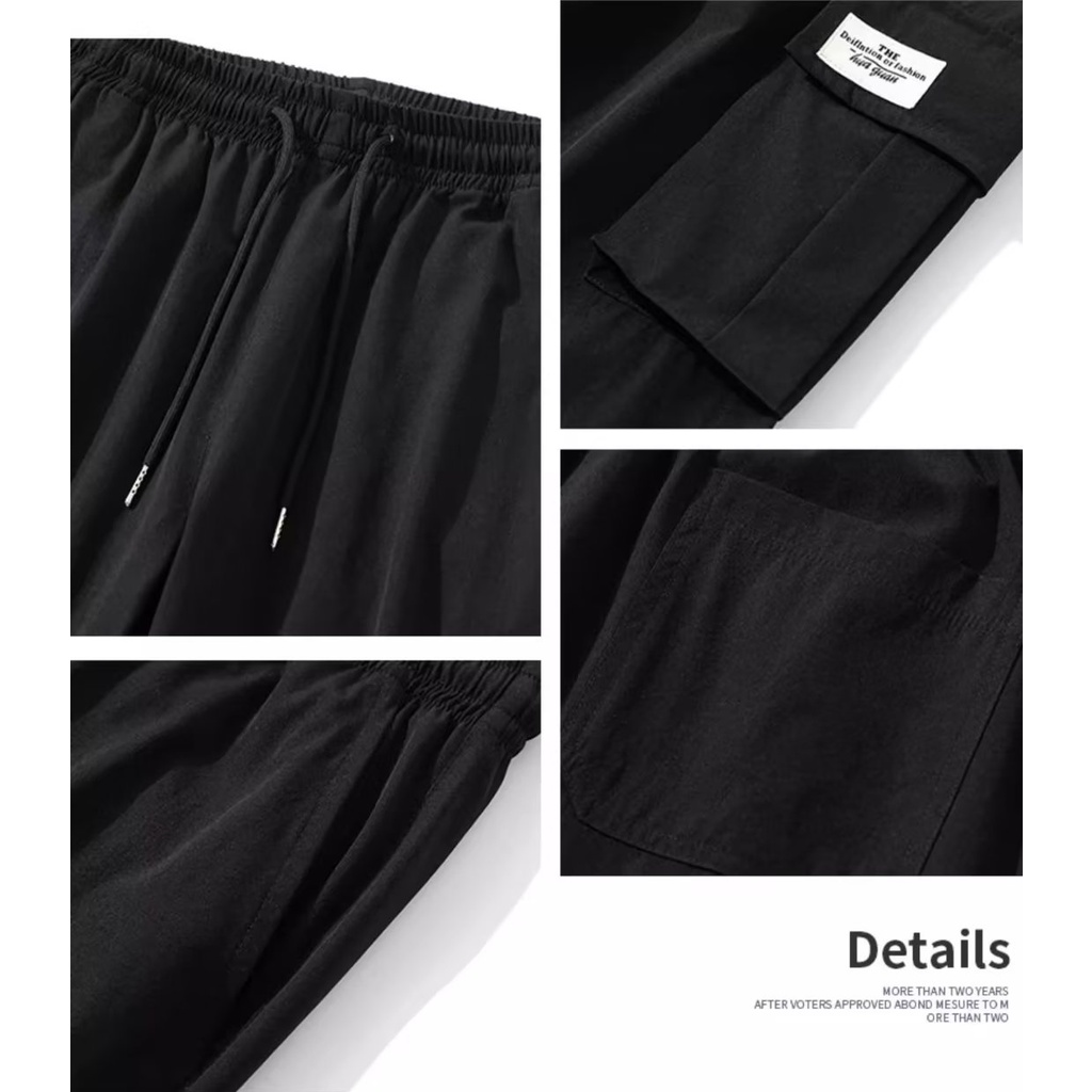 Quần Dài Ống Rộng Thoáng Khí Chống Nhăn Thời Trang Mùa Hè Phong Cách Hàn Quốc Cho Nam