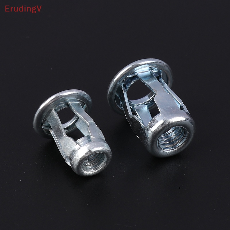 Bộ 10 Đinh Tán M4 / 5 / 6 / 8 Bằng Thép Chuyên Dụng Cho Ốc Vít Xe Hơi