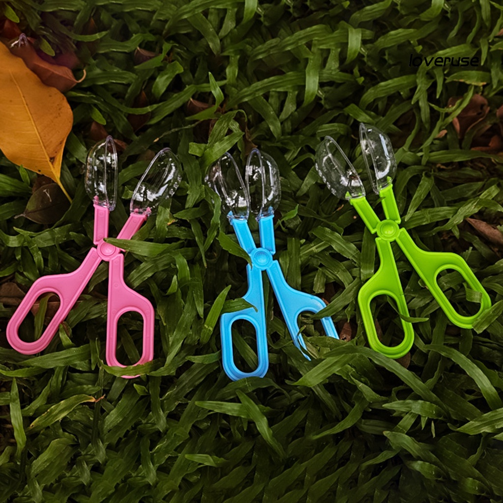 Kẹp Hình Bầu Dục Trong Suốt Gọn Nhẹ Tay Cầm Dài Chống Vỡ Cho Bé Trai