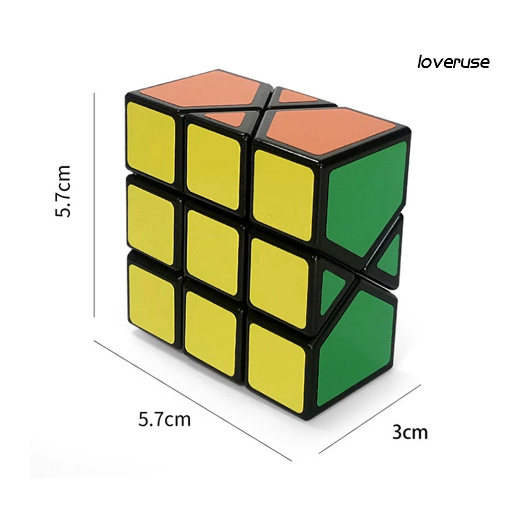 Đồ Chơi Khối Rubik Cắt Cong Ổn Định Vị Trí Thông Minh Bằng ABS Skewb