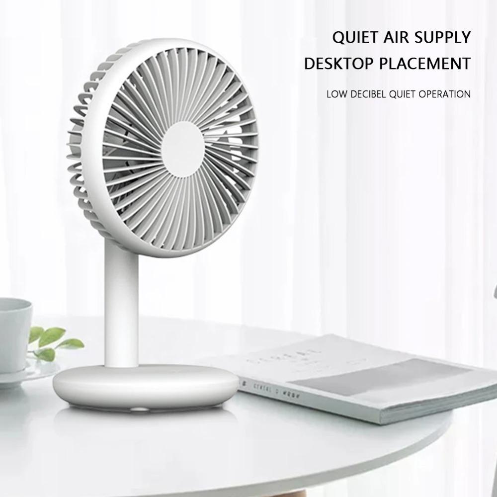 JANE Quạt Điện Để Bàn 4 Tốc Độ Mini 1200mAh Yên Tĩnh Dùng Cho Gia Đình