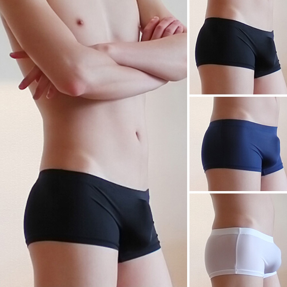 Quần Lót Boxer Vải Viscose Siêu Mỏng Thoáng Khí