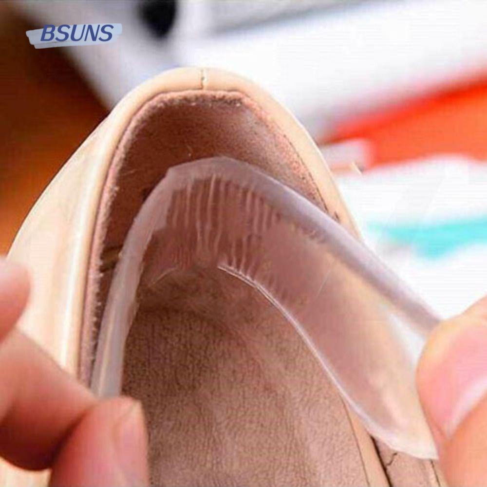 BSUNS 1 Cặp Đệm Gel Tự Dính Chống Mòn Bảo Vệ Gót Chân Khi Mang Giày