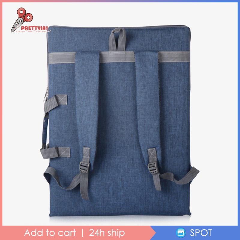 Ba Lô Đeo Vai Đựng Bảng Màu Sơn Nghệ Thuật Có Dây Đeo Vai Điều Chỉnh Được