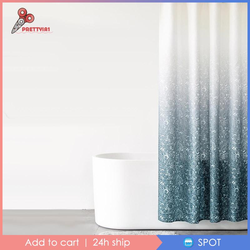 Rèm Cửa Polyester 180cm Có Thể Giặt Sạch Tiện Dụng Cho Phòng Tắm Khách Sạn