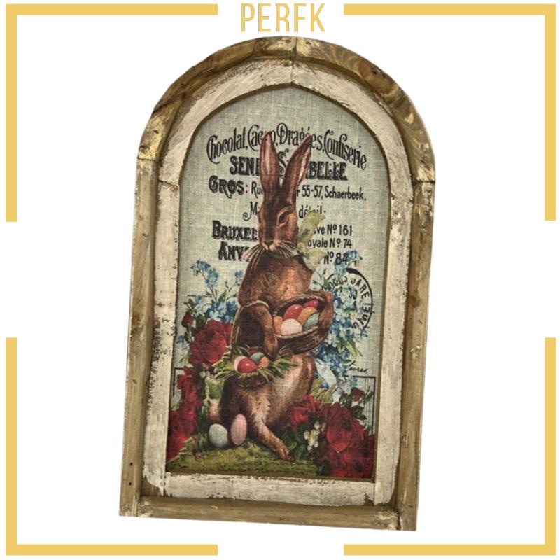 Tranh Treo Tường Hình Thỏ Phục Sinh Trang Trí Nhà Bếp