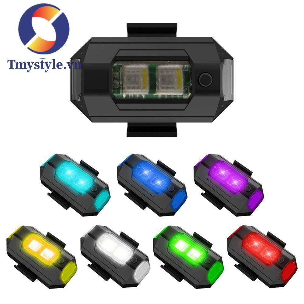 Đèn LED Cảnh Báo Chống Nước Gắn Đuôi Xe Đạp