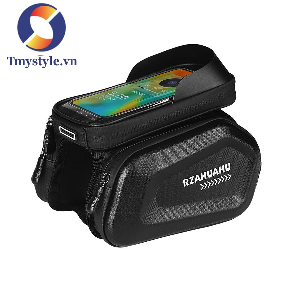 Túi Đựng Điện Thoại RZAHUAHU Màn Hình Cảm Ứng 7 Inch Gắn Ghi Đông Xe Đạp
