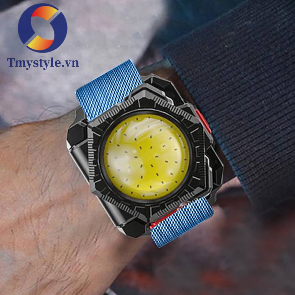 Đèn Pin Đeo Cổ Tay 3 Trong 1 COB LED