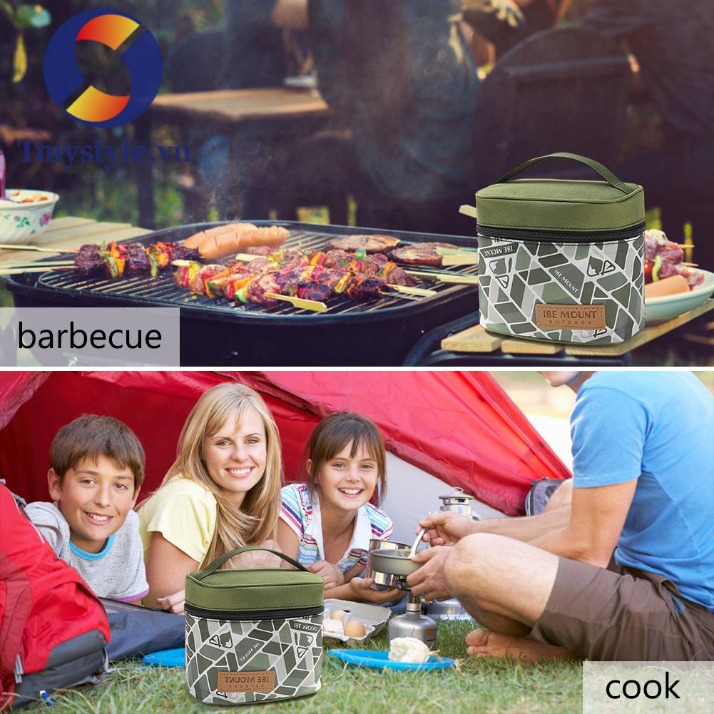 Hộp Đựng Gia Vị Tiện Lợi Cho Tiệc BBQ Ngoài Trời