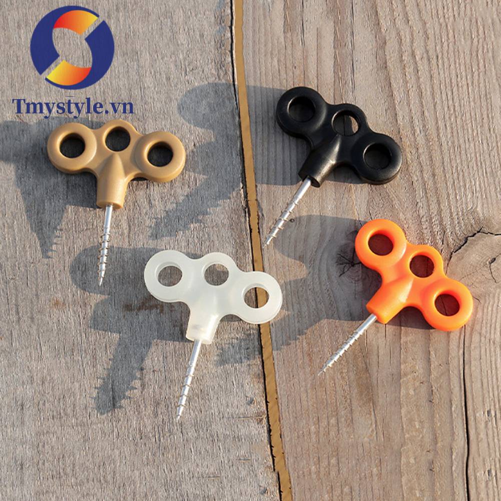 Set 5 Chốt Khóa Dây Lều Cắm Trại Tiện Lợi