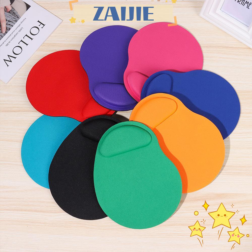 ZAIJIE24 Miếng Lót Chuột Đủ Màu Có Đệm Hỗ Trợ Cổ Tay Cho PC Laptop