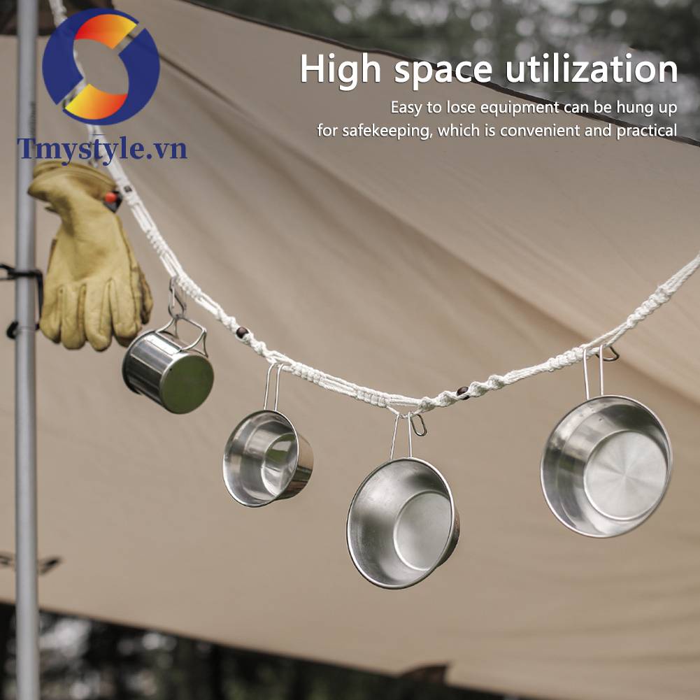 Dây Treo Lều Cắm Trại Gọn Nhẹ