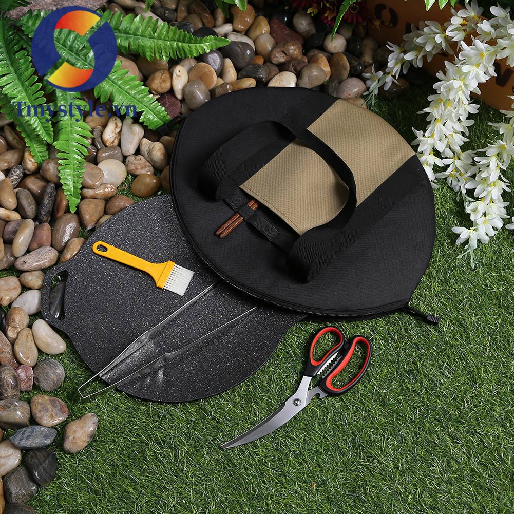 Vỏ Bọc Chảo Nướng BBQ Tiện Dụng Khi Đi Dã Ngoại