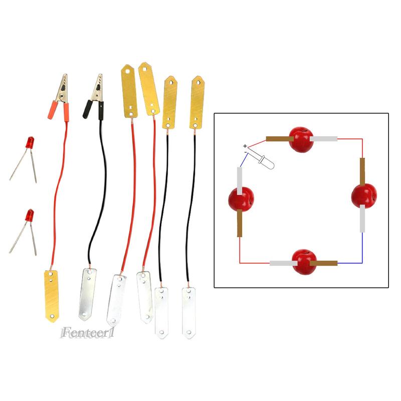 Bộ Đồ Chơi Thí Nghiệm Khoa Học Chạy Bằng Pin Trái Cây Dành Cho Bé