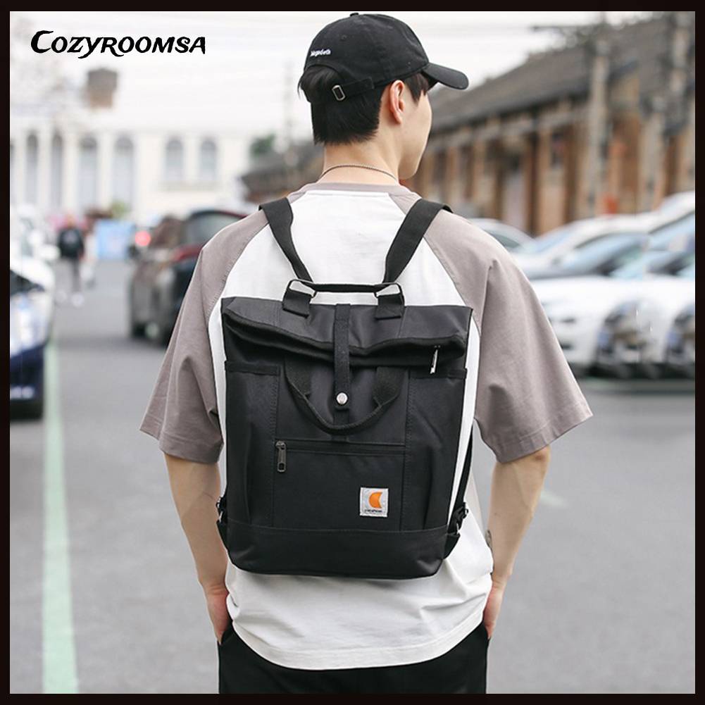 Túi Đeo Vai Bằng Nylon Có Khóa Kéo Tùy Chỉnh Tiện Dụng Cho Học Sinh