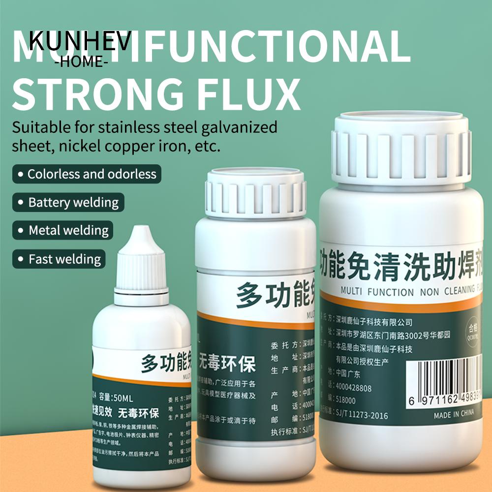 KUNHEV Dụng Cụ Hỗ Trợ Hàn Không Mùi 50ML Bằng Thép Không Gỉ