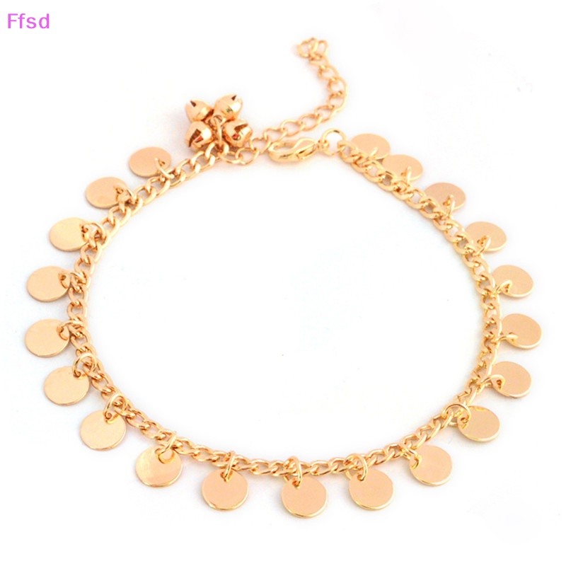 {Ffsd} Lắc Chân Chuỗi Hạt Tròn Tua Rua Trang Sức Làm Quà Tặng Đi Biển * Bán Chạy