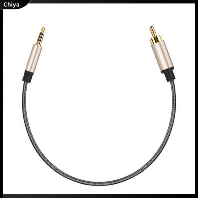 Dây Cáp Âm Thanh Đồng Trục Kỹ Thuật Số Hdtv Stereo Spdif Rca Sang 3.5mm Cho Bộ Khuếch Đại Tv