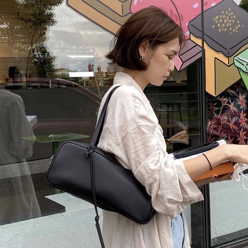 Túi Xách Đeo Vai Sức Chứa Lớn Thiết Kế Thời Trang Hàn Quốc Mới Cho Nữ