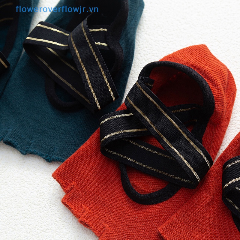 Vớ Tập Yoga Năm Ngón Bằng Silicone Chống Trượt