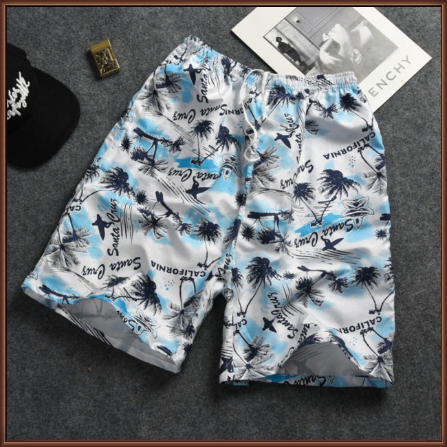 Quần Short Dây Rút Size Lớn Nhiều Màu Sắc Thời Trang Đi Biển Mùa Hè Cho Nam
