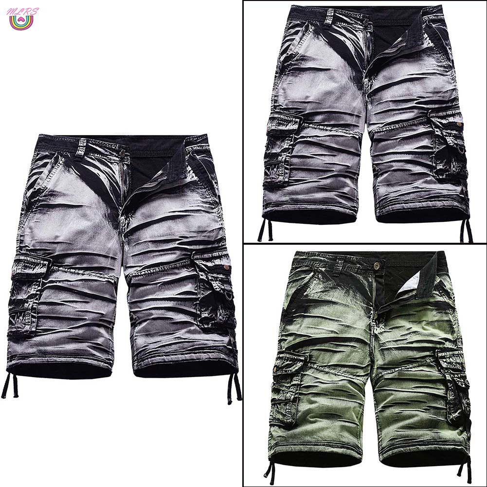 Quần Short Dáng Rộng Thoáng Khí Thoải Mái Cho Nam