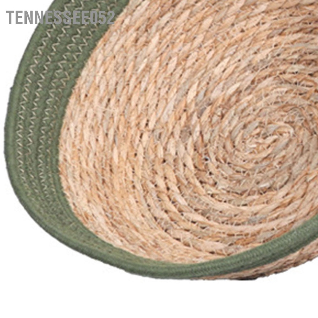Tennessee052 Dệt Tay Mèo Tổ Bông Tròn Thoáng Khí Dây Ấm Thú Cưng Ngủ Có Đệm Mềm Mại Cho Mùa Hè Chó
