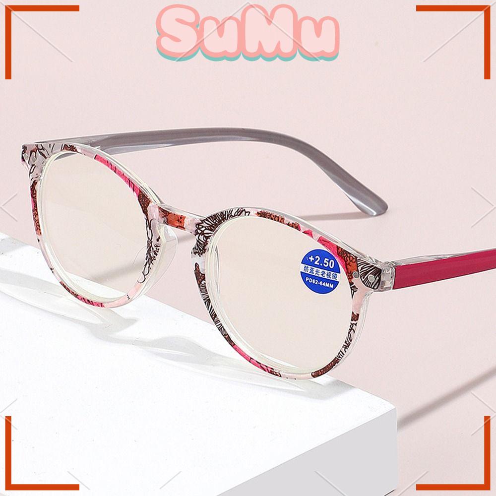 SUMU Kính Đọc Sách Gọng Siêu Nhẹ Phong Cách Vintage Thanh Lịch Cho Nam Và Nữ