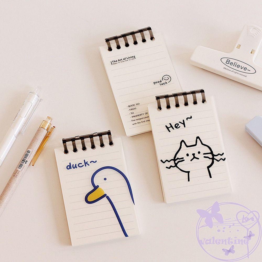 AVALENTINE Sổ Tay Agenda A7 Bìa Dày Họa Tiết Dễ Thương Dành Cho Học Sinh