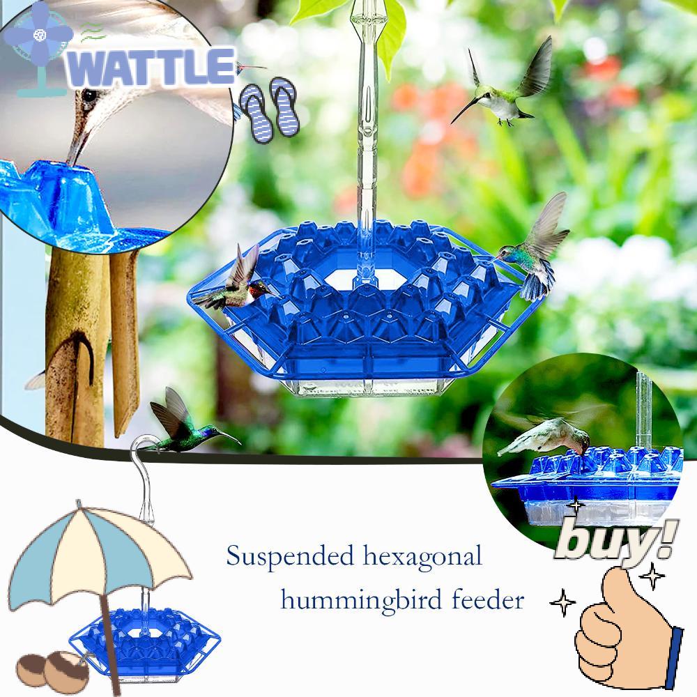 WTTLE Hộp Đựng Thức Ăn Cho Chim Có Móc Treo Tiện Dụng