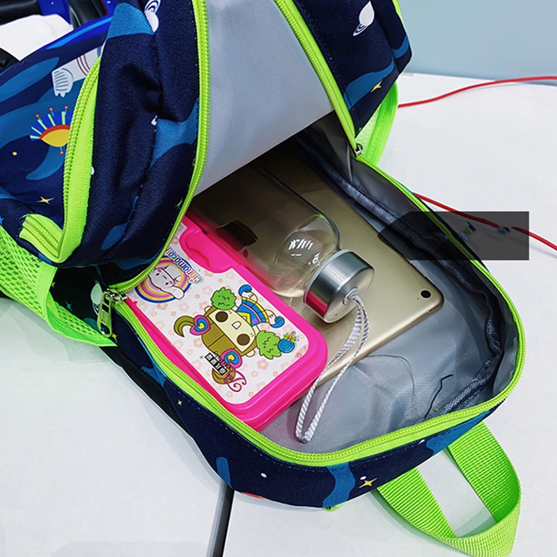 Ba Lô Đi Học Chống Thấm Nước Họa Tiết Hoạt Hình Xinh Xắn Dành Cho Bé