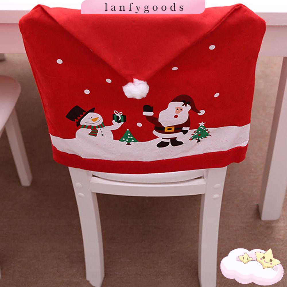 LANFY Vỏ Bọc Ghế Trang Trí Giáng Sinh