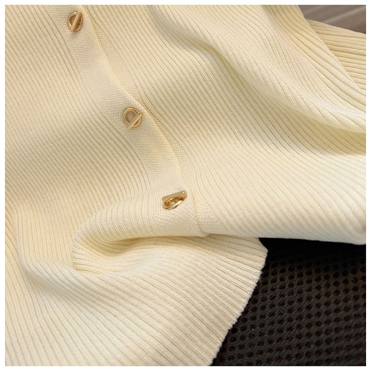 Áo Thun Lụa Dệt Kim Tay Lửng Màu Sắc Trơn Thời Trang Mùa Hè 2023 Dành Cho Nữ