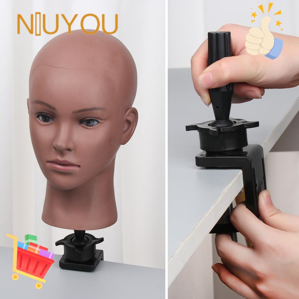 NIUYOU Giá Đỡ Đầu Ma Nơ Canh Bằng Nhựa Dùng Để Trưng Bày Tóc Giả