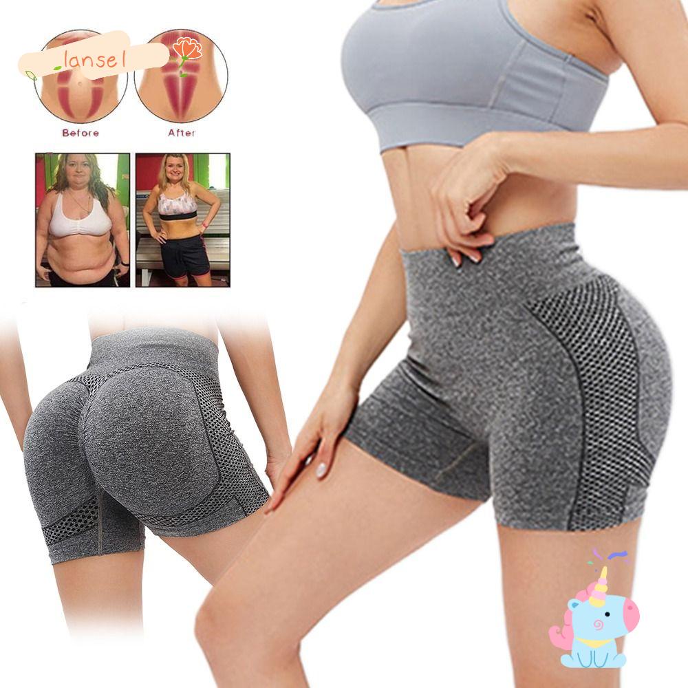 LANSEL Quần Short Nâng Mông Sợi Tourmaline Thoáng Khí Thoải Mái Dùng Tập Yoga