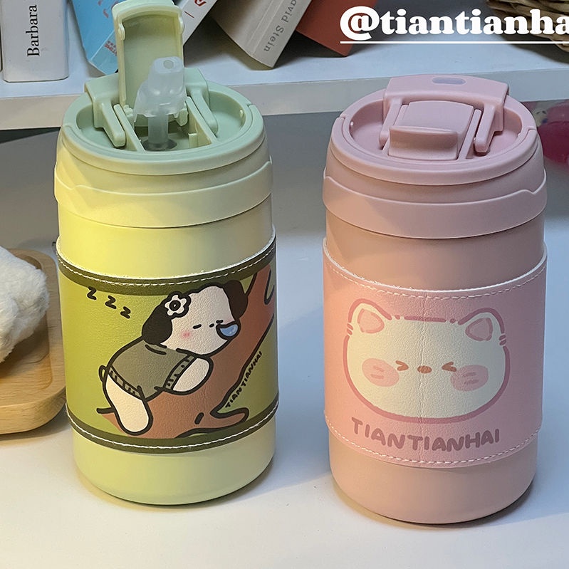 Bình Nước Giữ Nhiệt Bằng Thép Không Gỉ 304 Cao Cấp Tiện Lợi Dễ Sử