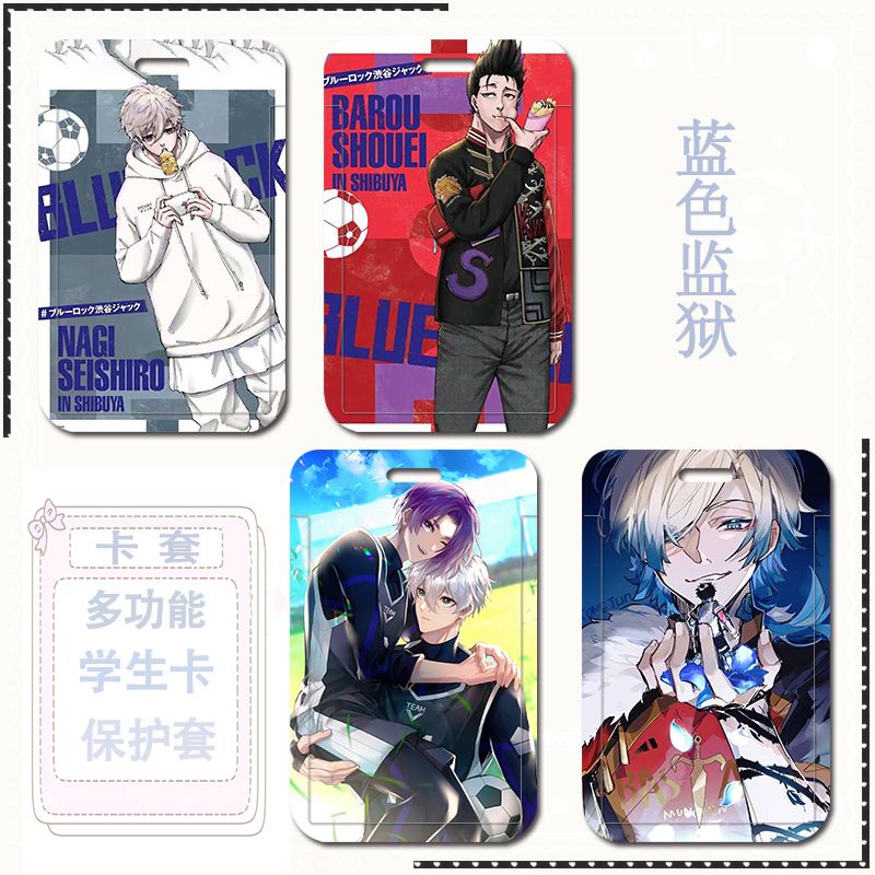 Ốp Điện Thoại Bằng ABS Có Khóa Hoạt Hình Anime Bảo Vệ Thẻ ID Cho Học Sinh
