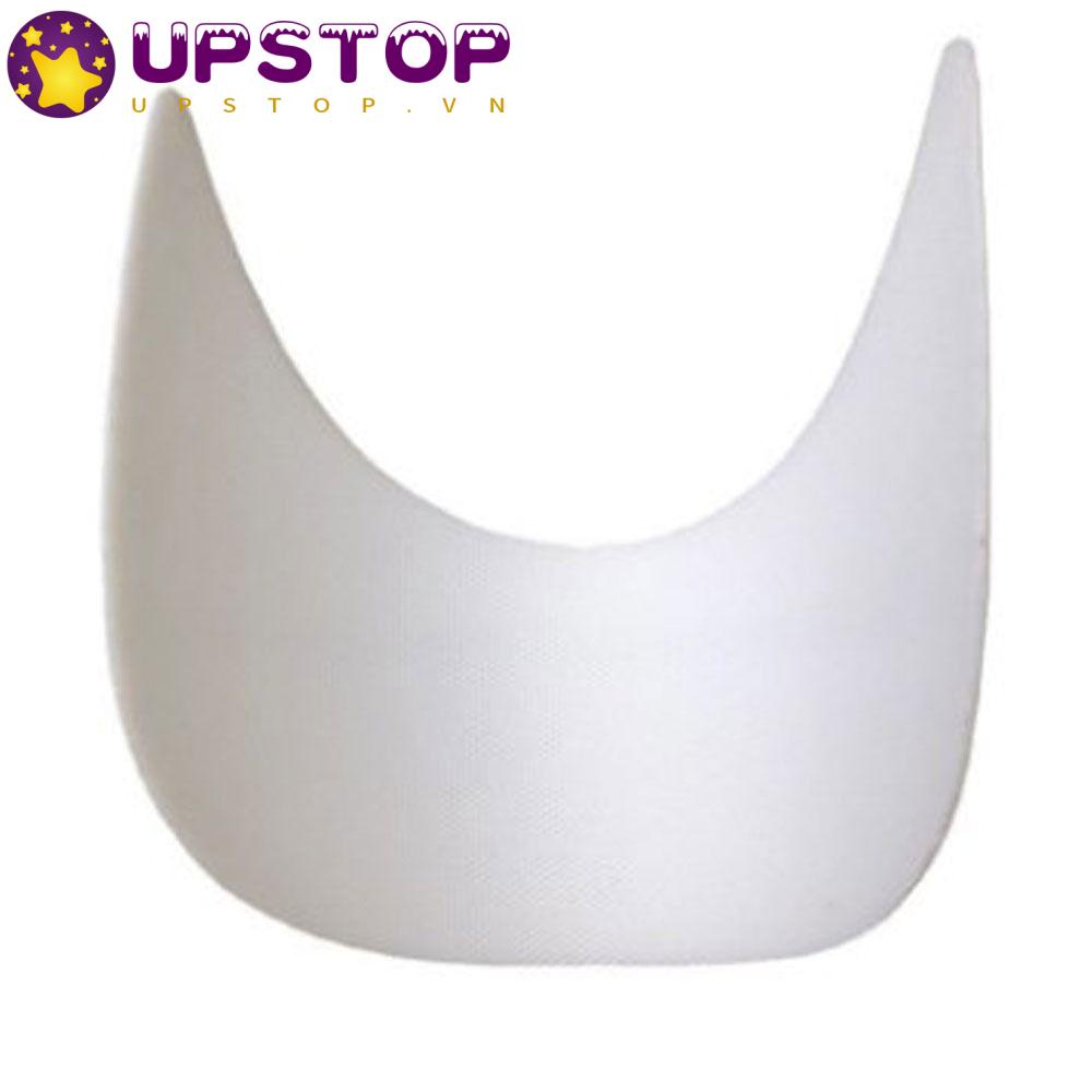 UPSTOPVN Set 10 Mũ Lưỡi Trai Bằng PE Phối Màu Trắng Đen Kiểu Dáng Đơn Giản Nhẹ Nhàng