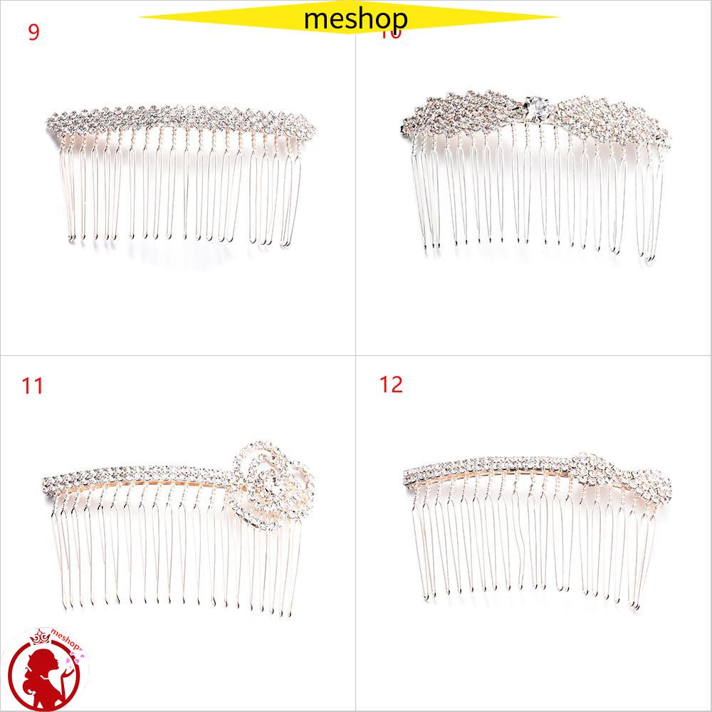 ME Cài Tóc Hình Vương Miện Đính Đá Thời Trang Cho Cô Dâu