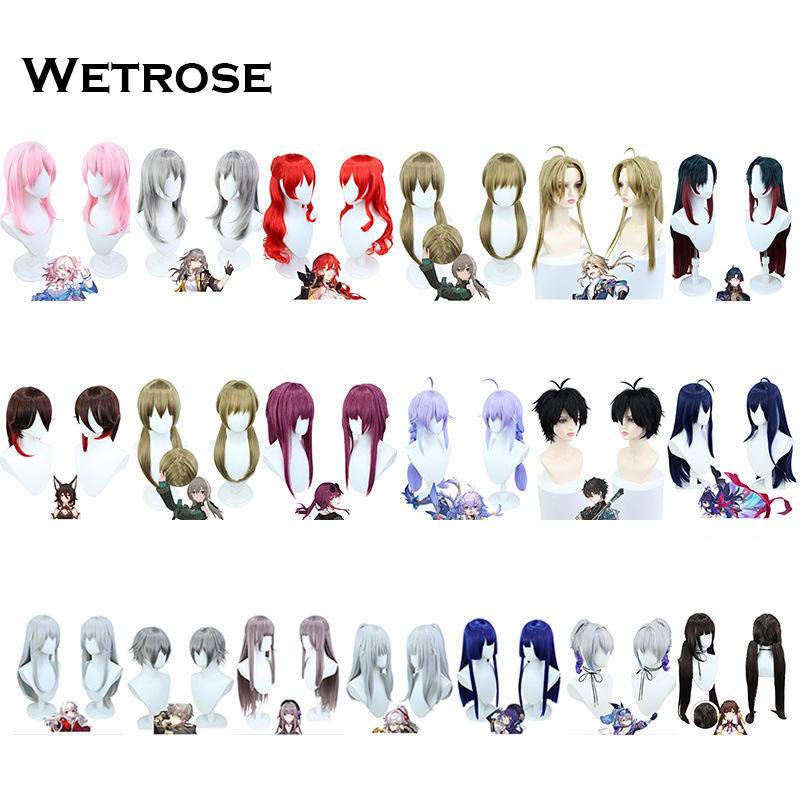 Tóc Giả Hóa Trang Nhân Vật Honkai Star Rail Kafka Herta Trailblazer 7th Qingyue