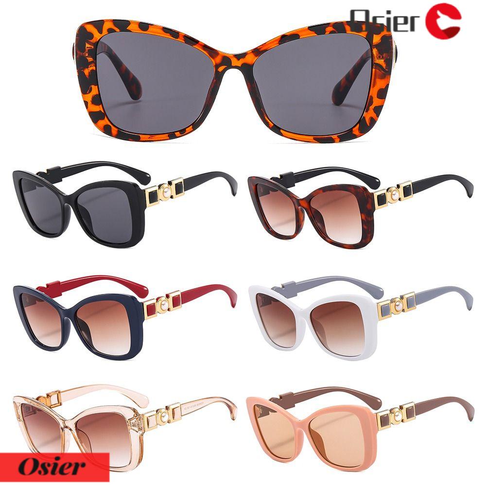 OSIER1 Kính Mát Nữ Chống Tia UV400 Hình Bướm Sang Trọng