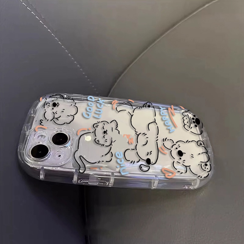 Ốp Điện Thoại Silicon TPU Mềm Trong Suốt Chống Sốc Chống Vỡ Cho IPhone 14 12 13 11 Pro XS Max XR X 8 7 Plus