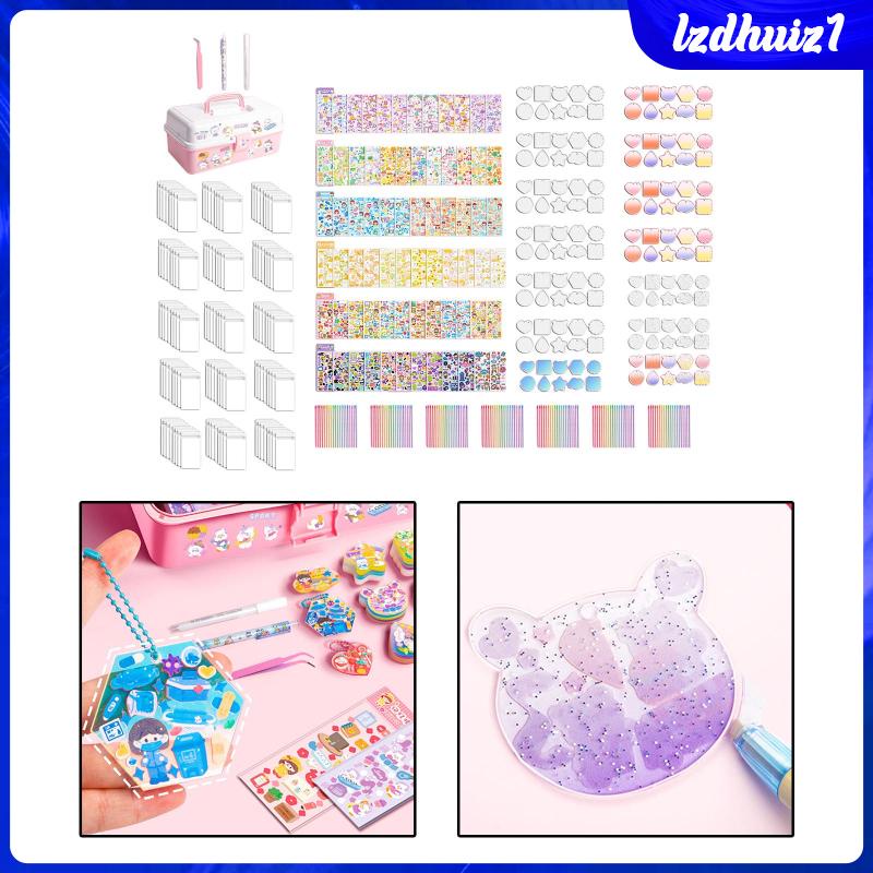 Goo Set Mặt Dây Chuyền Thủ Công DIY Dễ Thương Dành Cho Trẻ Em