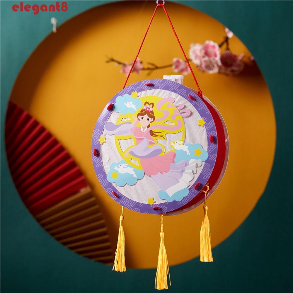 ELEGANT Lồng Đèn Giấy Di Động Họa Tiết Hoạt Hình Động Vật Phong Cách Trung Hoa Độc Đáo Trang Trí Nhà Cửa / Lễ Hội