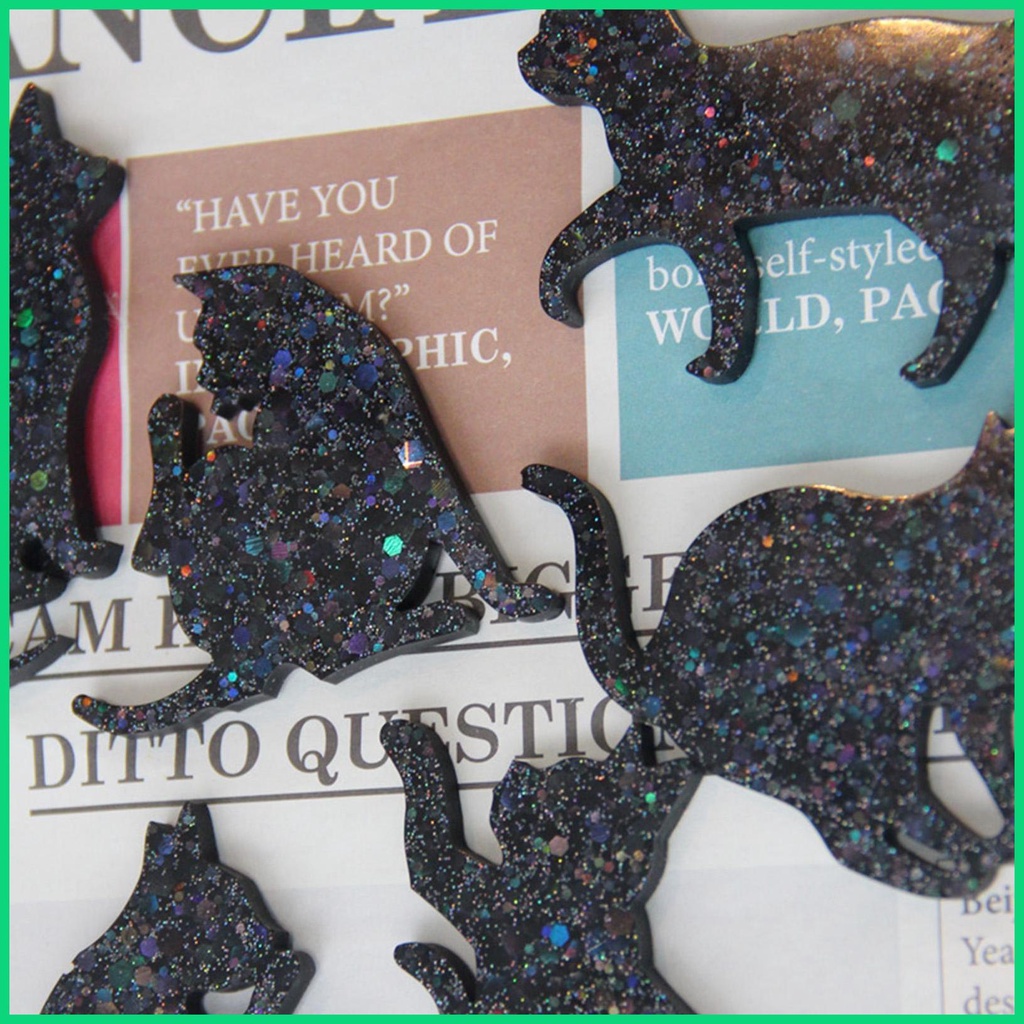 Khuôn Silicone Làm Nhựa Resin Thủ Công DIY Hình Mèo Cho jiwvn Jwvn